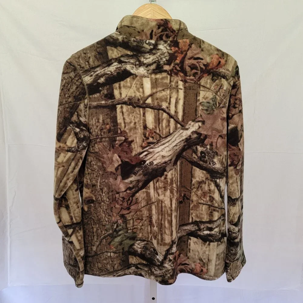 Mossy Oak Break up Camo fleece Jacket Women's Size Large - Picture 3 of 3